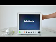 Durée de vie de la batterie de 8 heures Moniteur de patient multiparamètres 3,8 kg Soutien au poids 16 langues