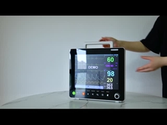 Moniteur vétérinaire multiparamètre PR avec connectivité Bluetooth à mémoire interne