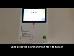 Appareil ECG portable et durable à 3 canaux à 12 conducteurs pour chiens et chats