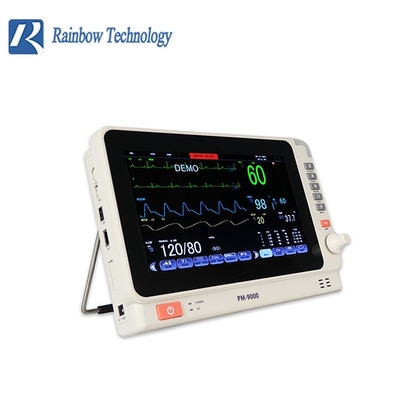 Moniteur multiparamètre de batterie portable de 10,1 pouces, garantie de 1 an