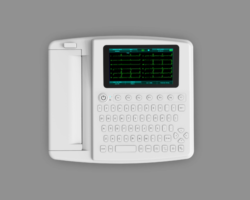 Appareil d' ECG médical d' enregistrement analogique avec câbles sans fil multiples 12 canaux