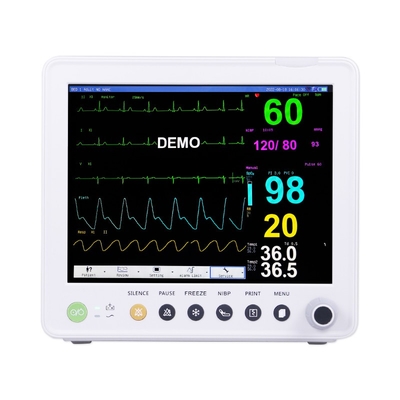 12.1 pouce 5 LED Multi Paramètres Moniteur de Patient Pour les soins médicaux professionnels