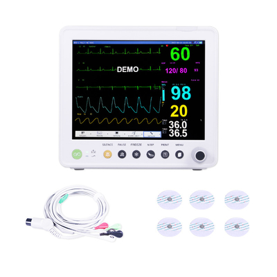 Moniteur patient portatif d'ICU Vital Signs Monitors Multiparameter ECG