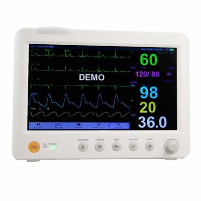 Langue multi de soutien moniteur patient de Vital Sign Monitoring System Portable de 10 pouces