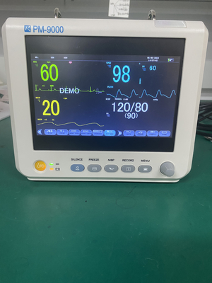 Premiers secours multi de moniteur patient de Vital Sign Ambulance ECG du paramètre PM-9000 7 pouces