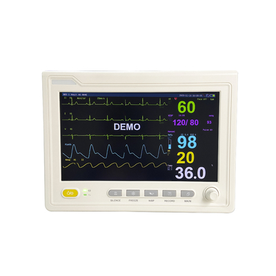 10Affichage TFT couleur de 1 pouce 6 Moniteur cardiaque de paramètres