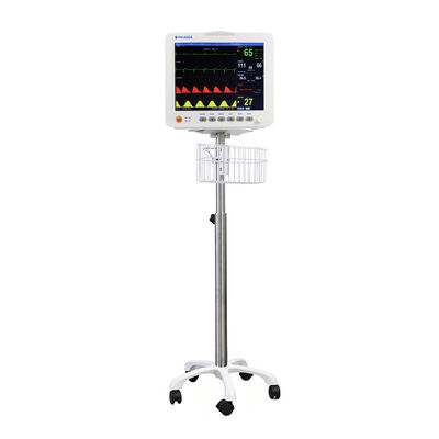Bonne qualité médicale hôpital Chariot métallique avec prix d'usine pour le moniteur patient