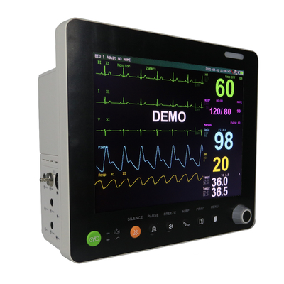 Instrument médical de grande d'ECG de surveillance d'écran tactile avance du moniteur patient 5