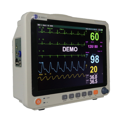 Dispositif médical de 12,1 pouces d'écran tactile de paramètre multi portatif de moniteur patient