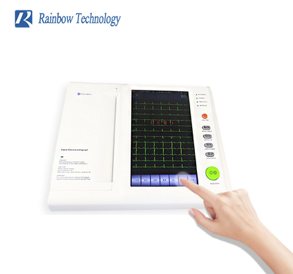 Hospital Electrocardiograph 12 Channel ECG Machine 12 Lead Digital