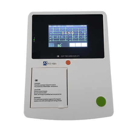 4.3 pouces écran tactile électrocardiogramme médical pour la surveillance de la santé du corps Certification ISO