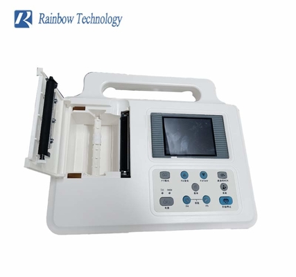 Appareil d'électrocardiogramme portable avec dérivations simples/multiples Poids léger/moyen/lourd