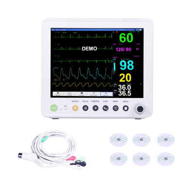 moniteur patient médical de grand de l'écran 12.1-inch de moniteur patient des prix grand de police calcul essentiel de drogue pour ICU