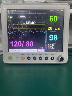 Moniteur patient médical de 12,1 pouces d'équipement d'hôpital avec des multiparamètres de CO2