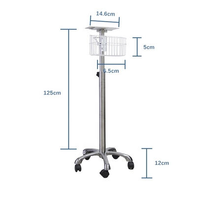 Trousse de moniteur de patient à revêtement en poudre de 5,6 kg pour usage hospitalier