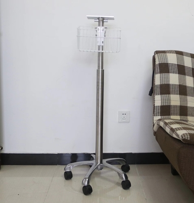 Taille de l'emballage 69 cm L x 21 cm O x 46 cm H Chariot de surveillance du patient avec poignée hauteur 140 cm