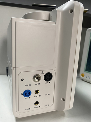 12Moniteur de patient rechargeable de 1 pouce, facile à utiliser, interface USB, électrocardiogramme ménager