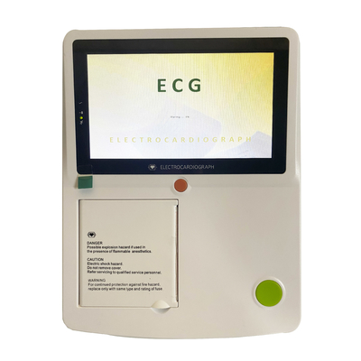 Équipement d' ECG à écran tactile de 7 pouces, machine d' ECG pour chirurgie hospitalière