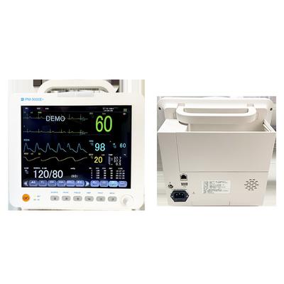 Dispositif médical 12 pouces écran TFT multiparamètres Moniteur du patient avec support de montage murale