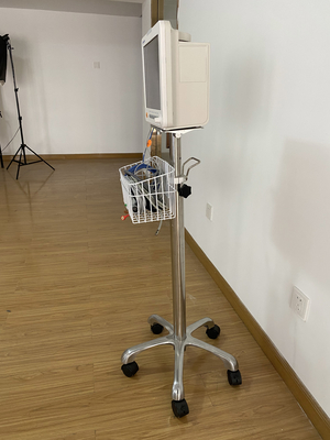 Chariot d'hôpital médical pour le patient moniteur de signes vitaux moniteur