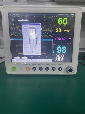 12.1 pouces appareils de premiers secours signes vitaux moniteur moniteur patient