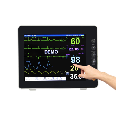 Nouveau moniteur numérique des signes vitaux prix compétitif moniteur de patient multiparamètres ICU au chevet pour l'hôpital