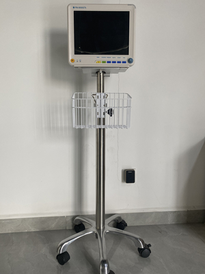 NIBP ECG 12,1&quot; de stock à usage hospitalier, moniteur à paramètres multiples pour analyse
