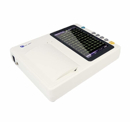 Écran tactile TFT-LCD de 7 pouces électrocardiogramme électronique électrocardiographe numérique