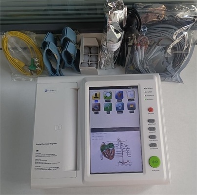 Chine vente à chaud 12 canaux 12lead ECG machine pour l'hôpital