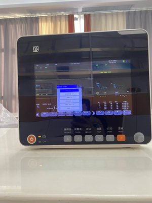 Moniteur de patient multiparamètres avec ECG Resp SpO2 Nibp Temp et support mobile OEM disponible