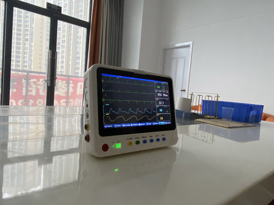 Moniteur patient ultra-mince portable 10 pouces du fabricant chinois, multiparamétrique, de chevet, pour examen dentaire et thérapie