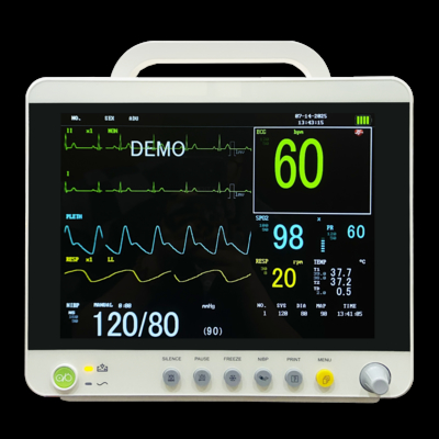 Moniteur patient néonatal électrique fourni par l'usine avec fonctions multi-paramètres pour le service de pédiatrie de l'hôpital