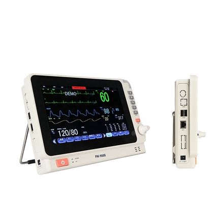 Moniteur patient multiparamétrique portable avec écran LED/LCD, connectivité sans fil et norme de sécurité GB/T18830-2009