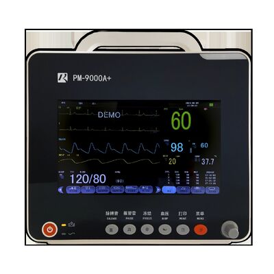 Moniteur patient multi-paramètres électrique 10 pouces avec 6 paramètres pour la surveillance des signes vitaux en USI