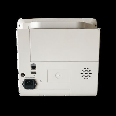 Moniteur patient multiparamétrique avec écran LCD couleur de 12,1 pouces et 6 paramètres (ECG/HR/RESP/SPO2/NIBP/Temp) et support mural/sur roulettes