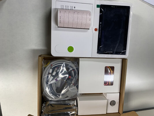 Moniteur d' Ecg portable électrocardiogramme 6 canaux