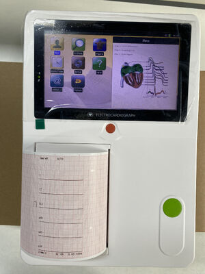 Moniteur d' Ecg portable électrocardiogramme 6 canaux