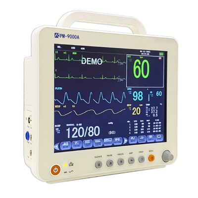 Moniteur patient multi-paramètres, moniteur de signes vitaux, moniteur médical portable pour hôpital