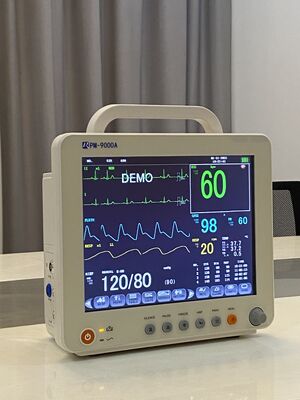 Moniteur patient multi-paramètres, moniteur de signes vitaux, moniteur médical portable pour hôpital