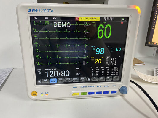 Moniteur patient électrique d'électrocardiogramme de machine d'ECG pour le service d'urgence de salles d'opération de clinique d'hôpital