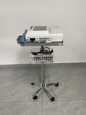 Vente à chaud de matériaux en alliage d'aluminium de haute qualité Trolley de machine ECG pour hôpital et clinique