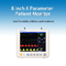 La CCU d'ICU OU le Vital Signs Patient Monitor 8 pouces colorent l'affichage de TFT LCD