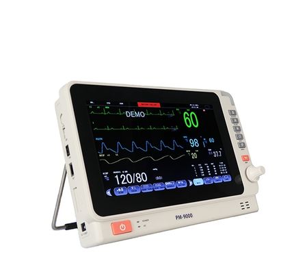 Moniteur patient multiparamétrique portable avec écran LED/LCD, connectivité sans fil et norme de sécurité GB/T18830-2009